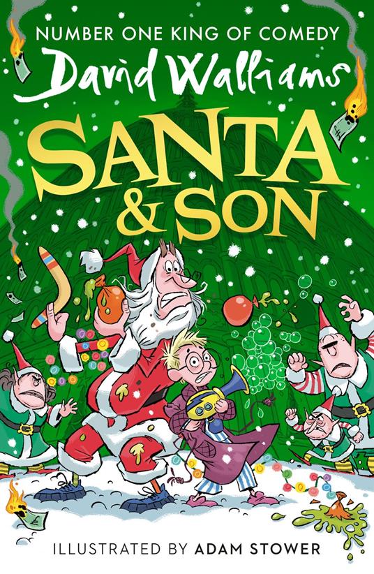 Santa & Son - David Walliams,Adam Stower - ebook