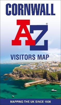 Cornwall A-Z Visitors Map - A-Z Maps - cover