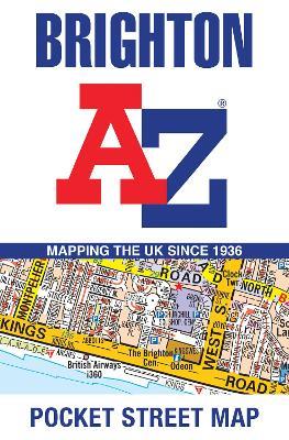 Brighton A-Z Pocket Street Map - A-Z Maps - cover