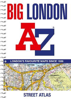 Big London A-Z Street Atlas - A-Z Maps - cover