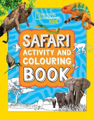 Safari Activity and Colouring Book - National Geographic Kids - cover