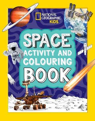 Space Activity and Colouring Book - National Geographic Kids - cover