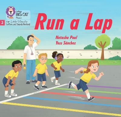 Run a Lap: Phase 2 Set 4 Blending Practice - Natasha Paul - cover