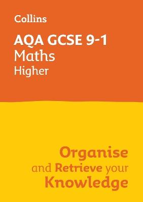 AQA GCSE 9-1 Maths Higher Organise and Retrieve Your Knowledge - Collins GCSE - cover
