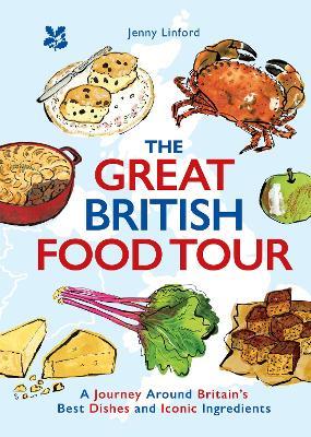 The Great British Food Tour - Jenny Linford,National Trust Books - cover