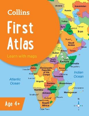 Collins First Atlas: Ideal for Learning at School and at Home - Collins Maps - cover