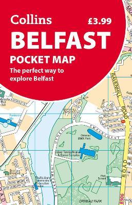 Belfast Pocket Map: The Perfect Way to Explore Belfast - Collins Maps - cover