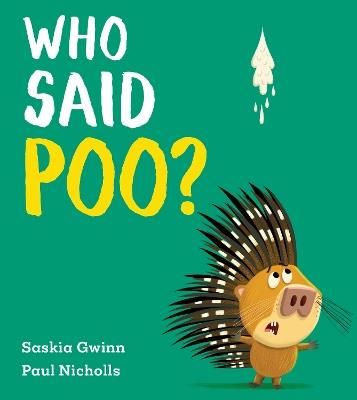 Who Said Poo? - Saskia Gwinn - cover