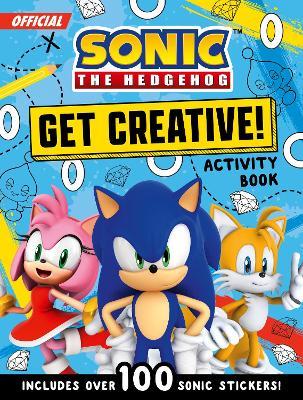 Sonic The Hedgehog Get Creative! Sticker Activity Book - Sonic the Hedgehog - cover