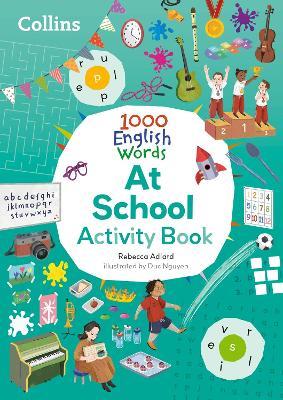 Collins 1000 English Words Activity Book: At school - cover