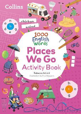 Collins 1000 English Words Activity Book: Places we go - cover