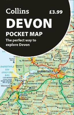 Devon Pocket Map: The Perfect Way to Explore Devon - Collins Maps - cover