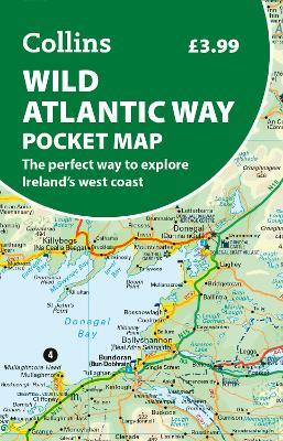 Wild Atlantic Way Pocket Map: The Perfect Way to Explore Ireland’s West Coast - Collins Maps - cover