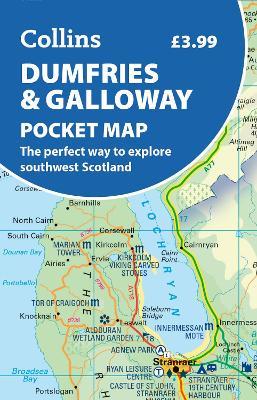 Dumfries & Galloway Pocket Map: The Perfect Way to Explore Southwest Scotland - Collins Maps - cover