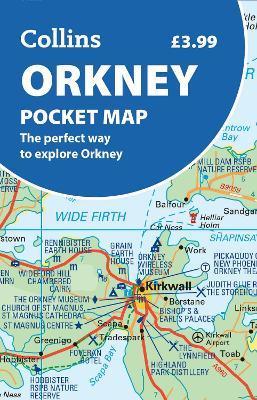 Orkney Pocket Map: The Perfect Way to Explore Orkney - Collins Maps - cover