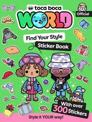 Toca Boca Find Your Style Sticker Book - Toca Boca - cover