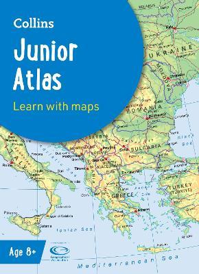 Collins Junior Atlas: Ideal for Learning at School and at Home - Stephen Scoffham,Collins Maps - cover