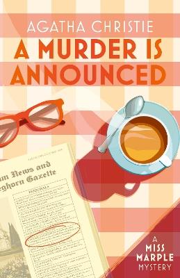 A Murder is Announced - Agatha Christie - cover