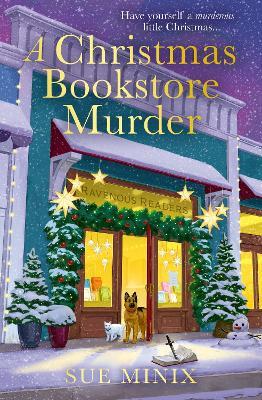 A Christmas Bookstore Murder - Sue Minix - cover