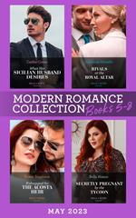 Modern Romance May 2023 Books 5-8: What Her Sicilian Husband Desires / Secretly Pregnant by the Tycoon / Kidnapped for the Acosta Heir / Rivals at the Royal Altar