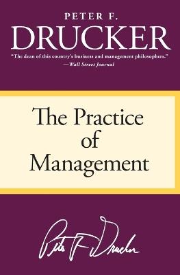 The Practice of Management - Peter F Drucker - cover