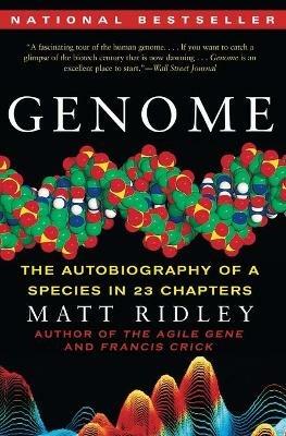 Genome: The Autobiography of a Species in 23 Chapters - Matt Ridley - cover