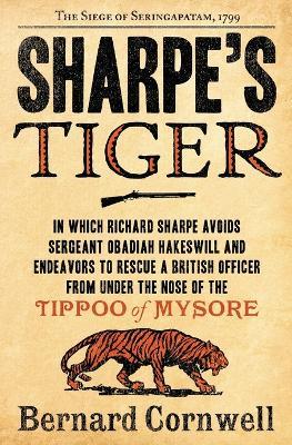 Sharpe's Tiger - Bernard Cornwell - cover