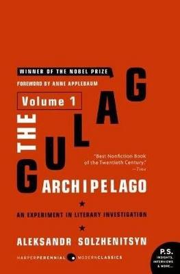 The Gulag Archipelago - Aleksandr Solzhenitsyn - cover
