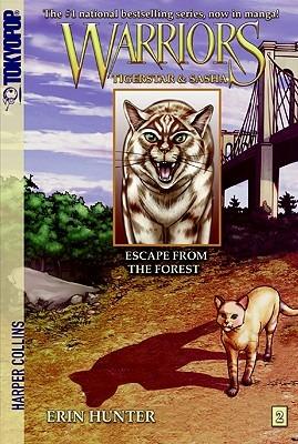 Warriors Manga: Tigerstar and Sasha #2: Escape from the Forest - Erin Hunter - cover