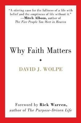 Why Faith Matters - David J Wolpe - cover