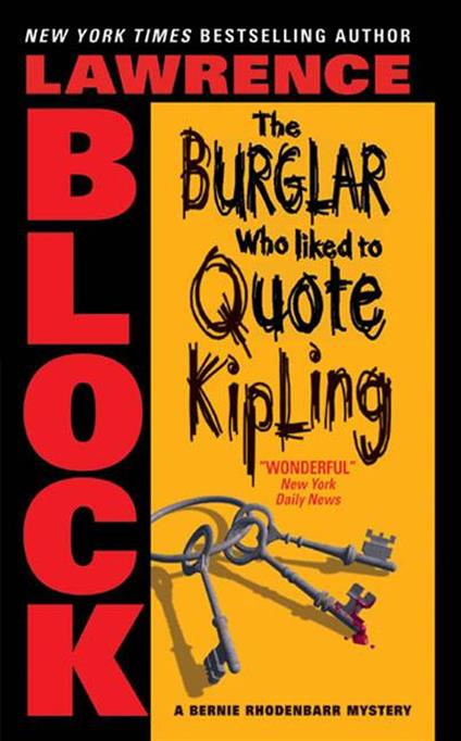 The Burglar Who Liked to Quote Kipling