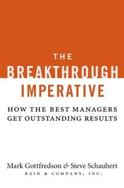 The Breakthrough Imperative