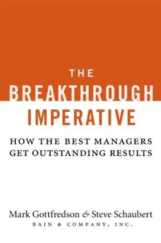 The Breakthrough Imperative