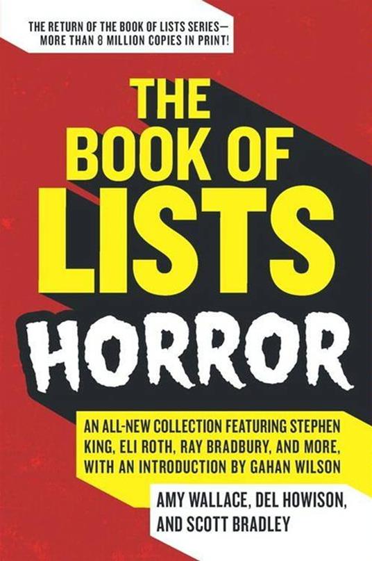 The Book of Lists: Horror