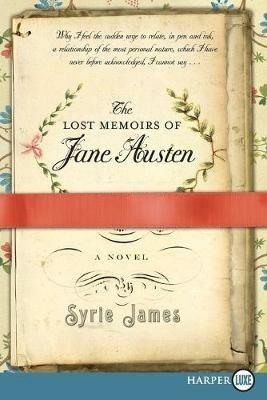 The Lost Memoirs of Jane Austen Large Print - Syrie James - cover