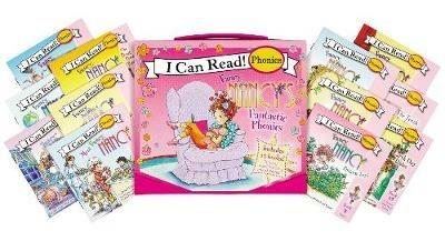 Fancy Nancy's 12-Book Fantastic Phonics Fun!: Includes 12 Mini-Books Featuring Short and Long Vowel Sounds - Jane O'Connor - cover