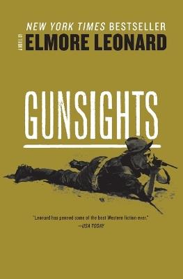 Gunsights - Elmore Leonard - cover