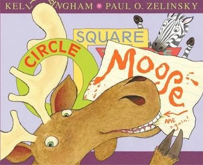 CIRCLE, SQUARE, MOOSE - KELLY BINGHAM - cover