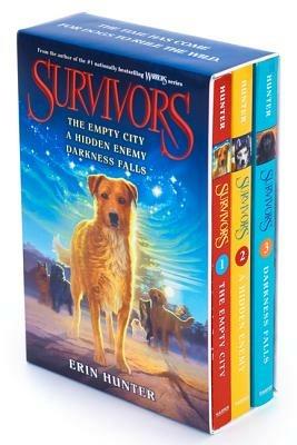 Survivors Box Set: The Empty City/A Hidden Enemy/Darkness Falls - Erin Hunter - cover