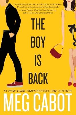 The Boy Is Back - Meg Cabot - cover