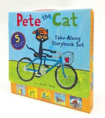 Pete the Cat Take-Along Storybook Set: 5-Book 8x8 Set - James Dean,Kimberly Dean - cover