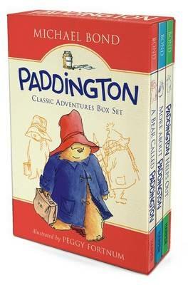 Paddington Classic Adventures Box Set: A Bear Called Paddington, More about Paddington, Paddington Helps Out - Michael Bond - cover