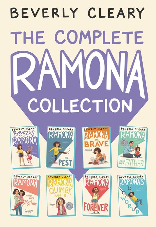 The Complete 8-Book Ramona Collection - Beverly Cleary,Jacqueline Rogers - ebook