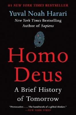 Homo Deus: A Brief History of Tomorrow - Yuval Noah Harari - cover