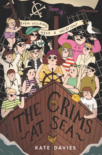 The Crims #3: The Crims at Sea - Kate Davies - ebook