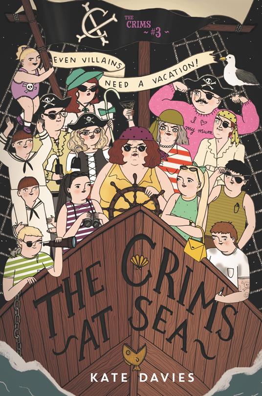 The Crims #3: The Crims at Sea - Kate Davies - ebook