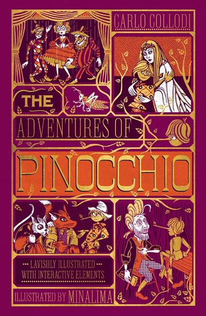 The Adventures of Pinocchio (MinaLima Edition): (Ilustrated with Interactive Elements) - Carlo Collodi - cover