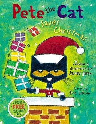 Pete the Cat Saves Christmas - Eric Litwin - cover