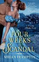 Four Weeks of Scandal: A Hazards of Dukes Novel - Megan Frampton - cover