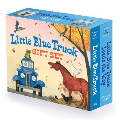 Little Blue Truck 2-Book Gift Set: Little Blue Truck Board Book, Little Blue Truck Leads the Way Board Book - Alice Schertle - cover